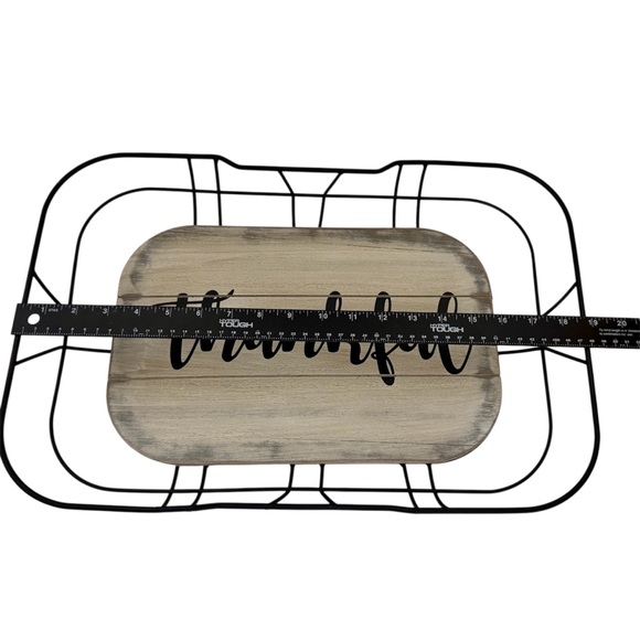 Thankful Farmhouse Decorative Tray - Picture 3 of 4